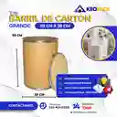Barriles De Cartón - 58 Cm X 38 Ancho