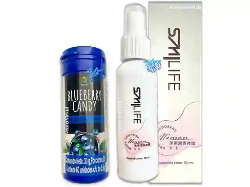 Desodorante Mujer Natural Hgw + Blueberry Candy Arandanos