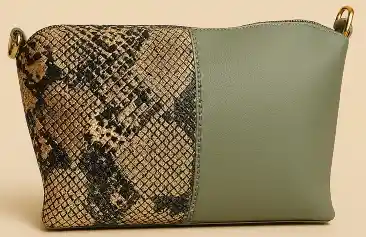 Bolso En Cuero Natural "sand And Stable Nomad"