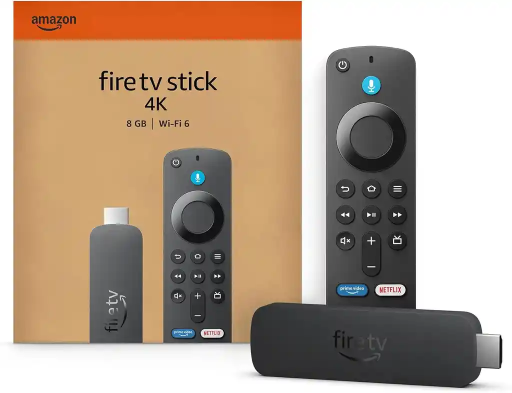 Amazon Fire Tv Stick 4k Dispositivo De Streaming Tv Gratis Y En Vivo