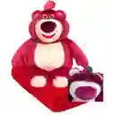 Peluche Lotso Tierno Con Cobija Viajera Suave