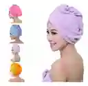 Toallas De Microfibra Para Secar El Cabello Gorro