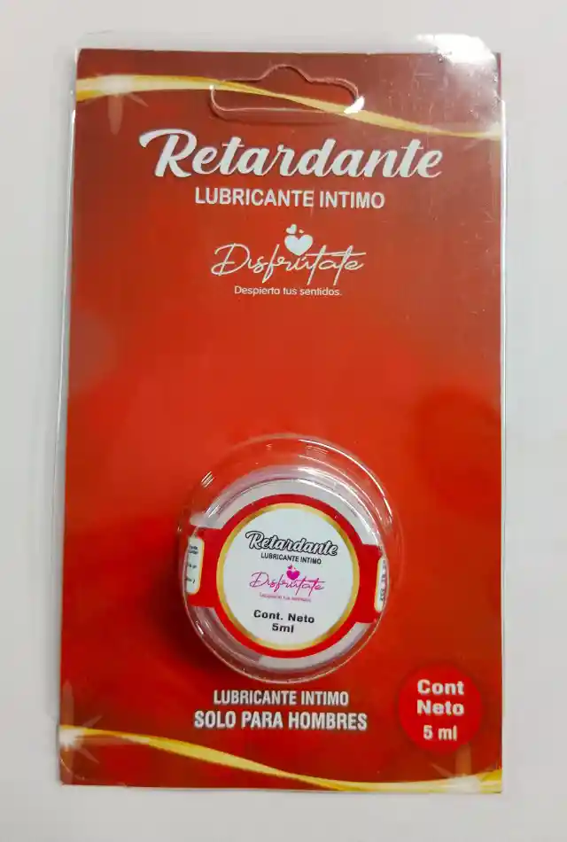 Lubricante Intimo Retardante Disfrutate X5ml