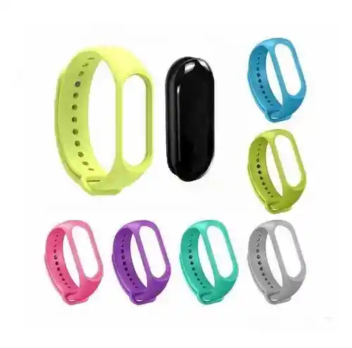6 Correas Pulsera Repuesto Para Smartband M4, M5, M6