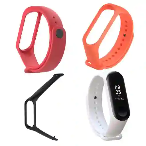 4 Correas Pulsera Repuesto Para Smartband M4, M5, M6