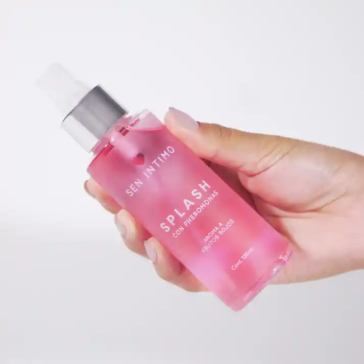 Splash Con Pheromonas Frutos Rojos X125ml Sen Intimo