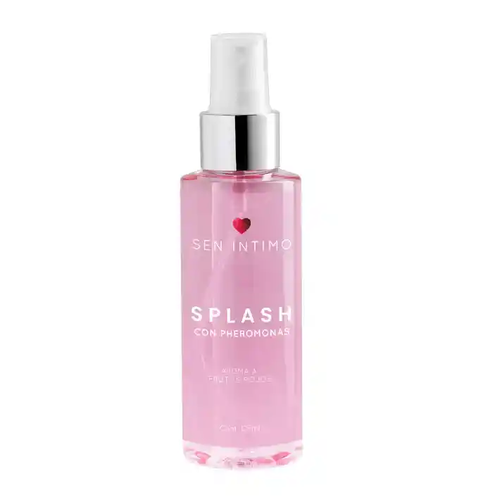 Splash Con Pheromonas Frutos Rojos X125ml Sen Intimo