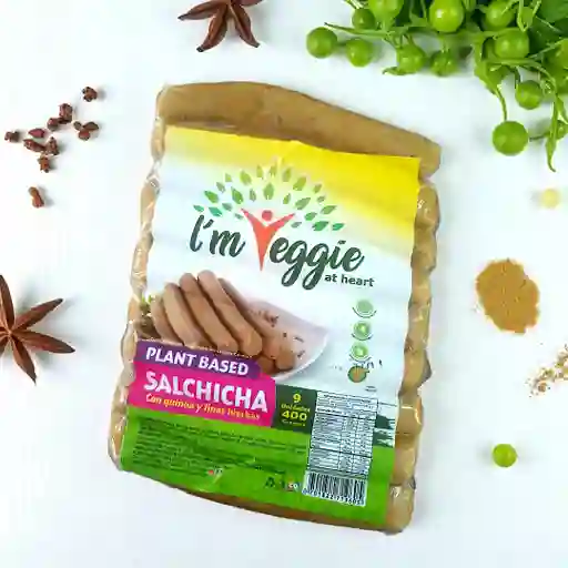 Salchicha Finas Hierbas - 9 Unidades - Producto Vegano