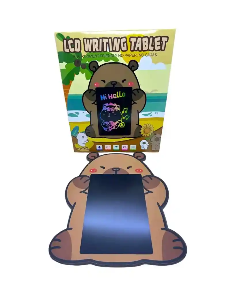 Tablet De Escritura Lcd Infantil - Capibara
