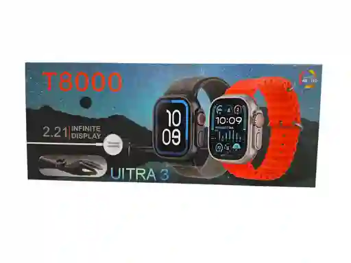 Smartwatch Reloj Inteligente T8000 Ultra 3