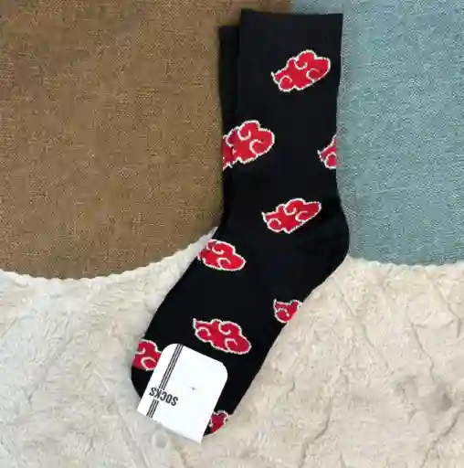 Medias Negras Algodon / Diseño / Comodidad Y Moda