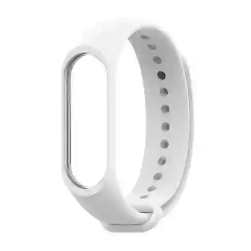 1 Correa Pulsera Blanco Repuesto Para Smartband M4, M5, M6
