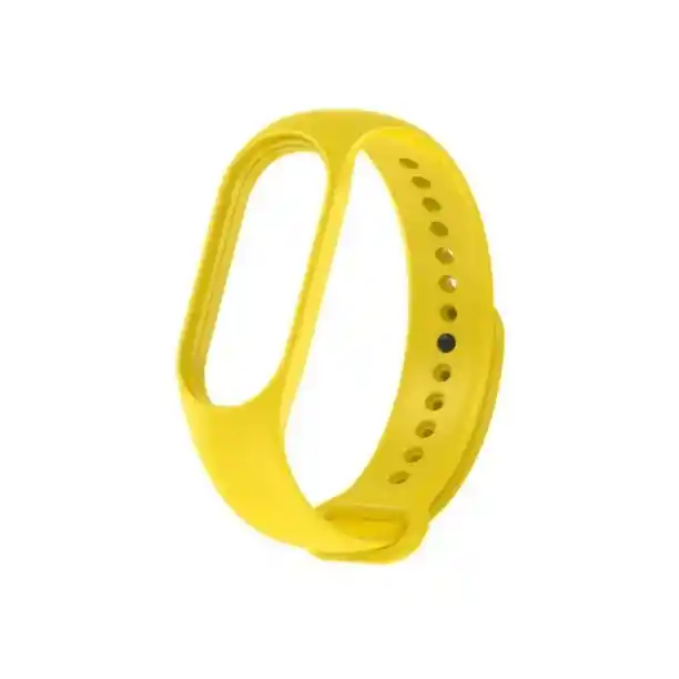 1 Correa Pulsera Amarillo Repuesto Para Smartband M4, M5, M6