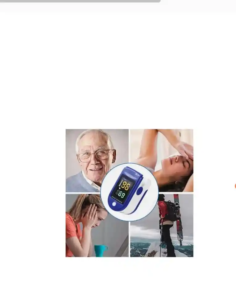 Oxímetro De Pulso Digital – Medición Precisa De Oxígeno Y Pulso