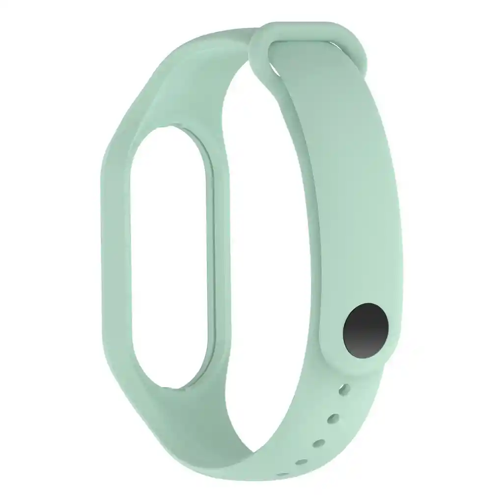 1 Correa Pulsera Verde Menta Repuesto Para Smartband M4, M5, M6