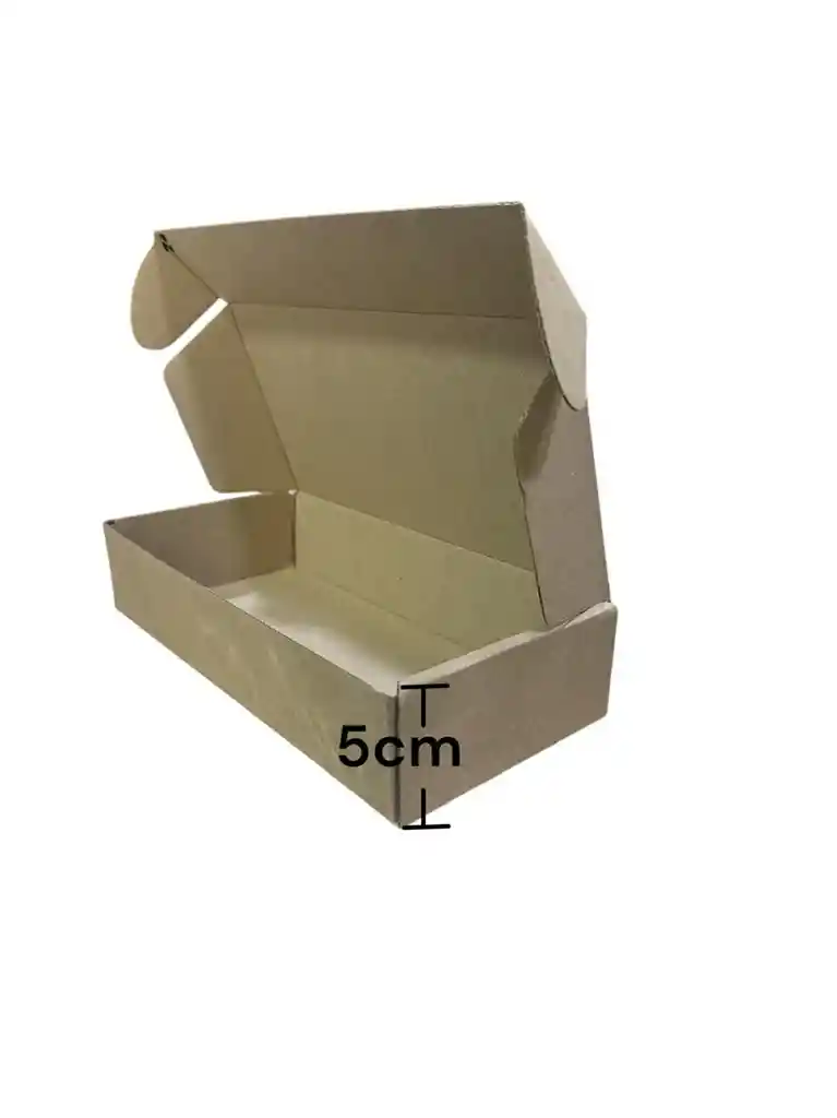 Caja Troquelada 24x11x5cm Plegable