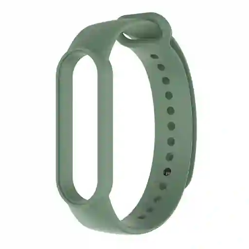 1 Correa Pulsera Verde Militar Repuesto Para Smartband M4, M5, M6