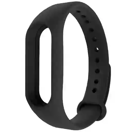 1 Correa Pulsera Negro Repuesto Para Smartband M4, M5, M6