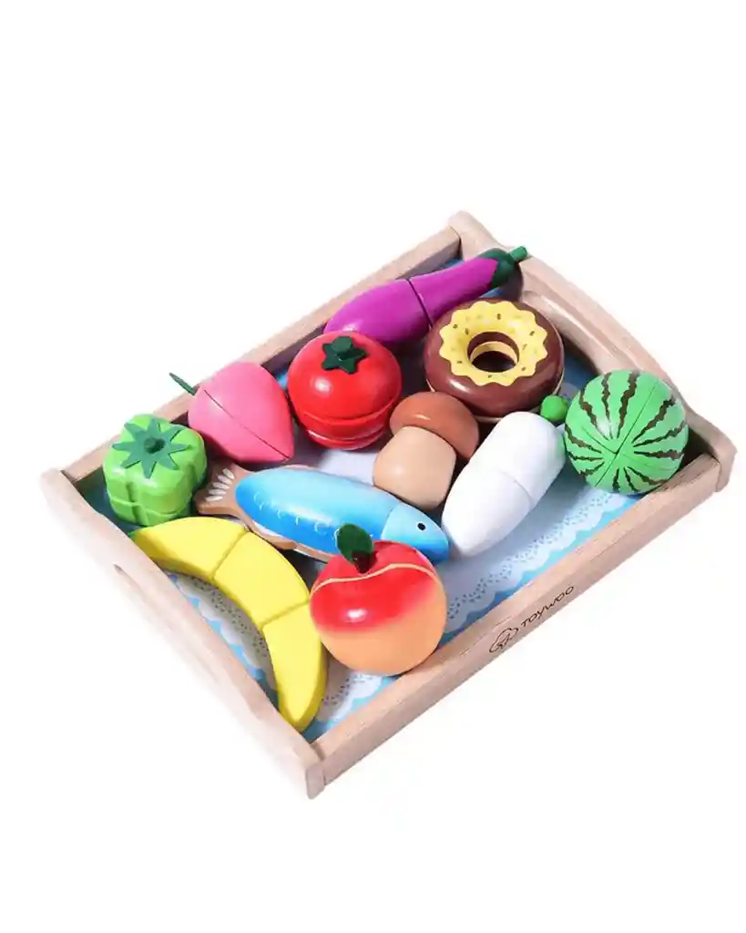 Set De Cocina Infantil – ¡17 Piezas Para Jugar, Cortar Y Aprender!