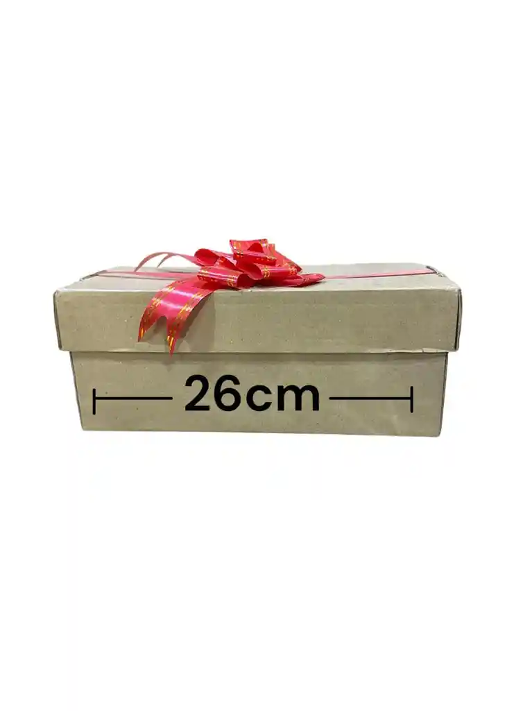 Caja Troquelada 26x10x10 Plegable Tapa Base