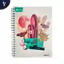 Cuaderno Argollado X-presarte Tapa Dura Grande 80 Hojas Linea Corriente (diferentes Motivos) Femenino