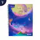 Cuaderno Argollado X-presarte Tapa Dura Grande 80 Hojas Linea Corriente (diferentes Motivos) Femenino