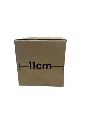 Caja Plegable Con Ventana 11x10x11cm