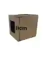 Caja Plegable Con Ventana 11x10x11cm
