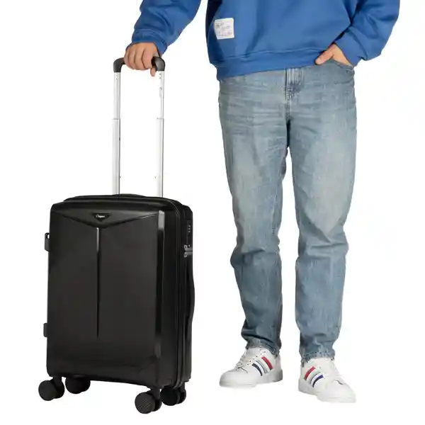 Maleta Lugano Trail Cabina 20" Negro
