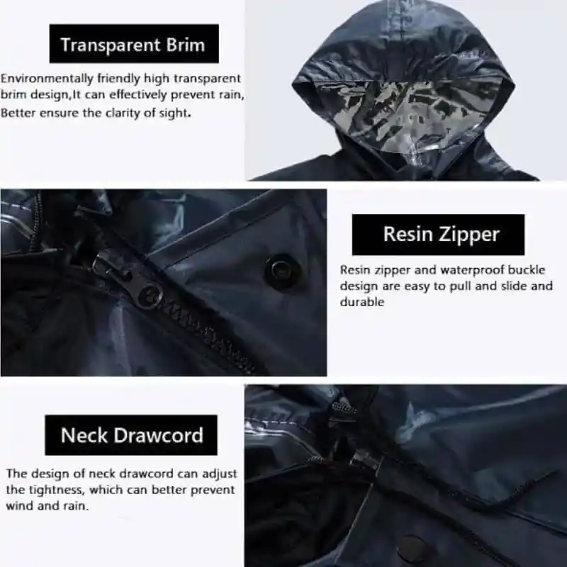 Traje Impermeable Lluvia 100% Impermeable Sudadera Liviano Disponible Talla L, M, Xl Y Xxl
