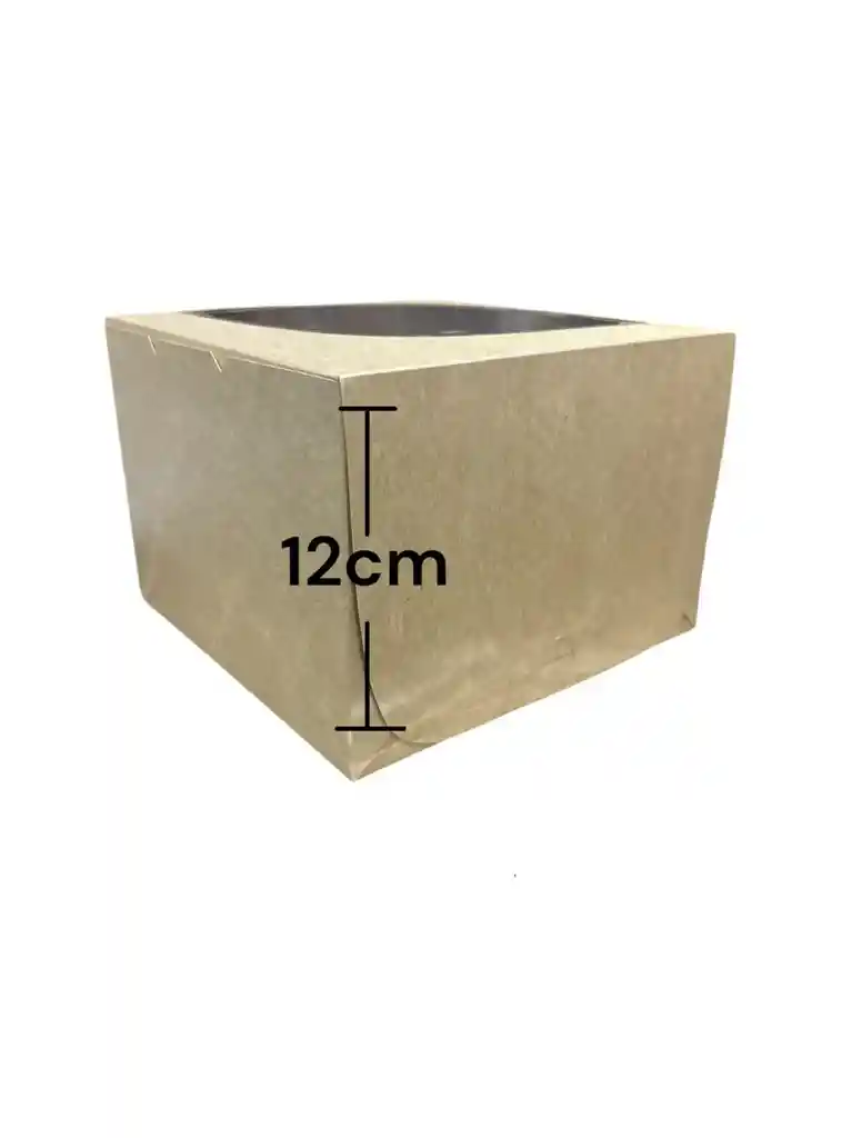 Caja Carton Cartulina Plegable 17x17x12cm