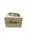 Caja Carton Cartulina Plegable 17x17x12cm
