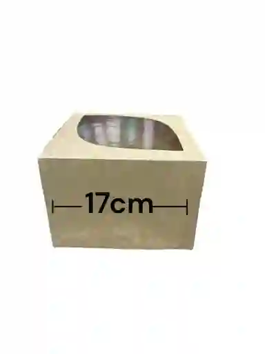 Caja Carton Cartulina Plegable 17x17x12cm