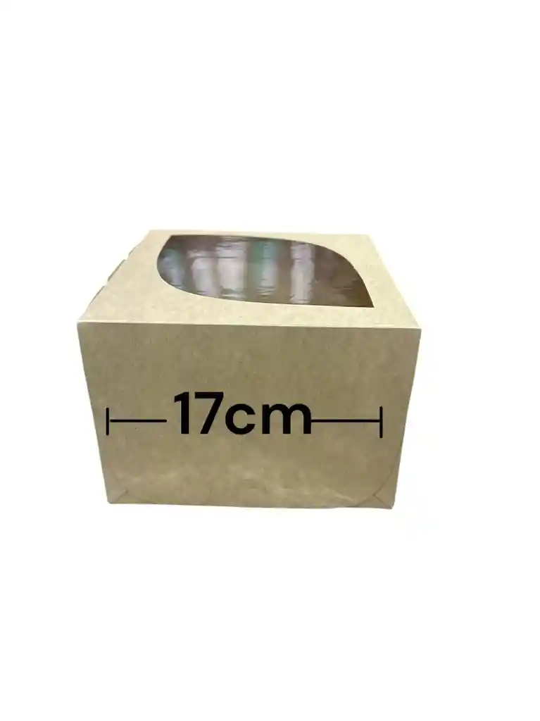 Caja Carton Cartulina Plegable 17x17x12cm