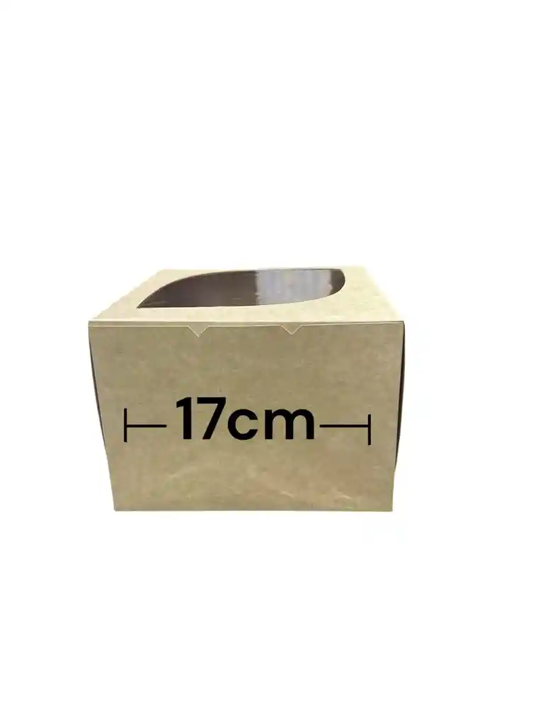 Caja Carton Cartulina Plegable 17x17x12cm