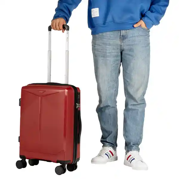 Maleta Lugano Tail Cabina 20" Borgoña