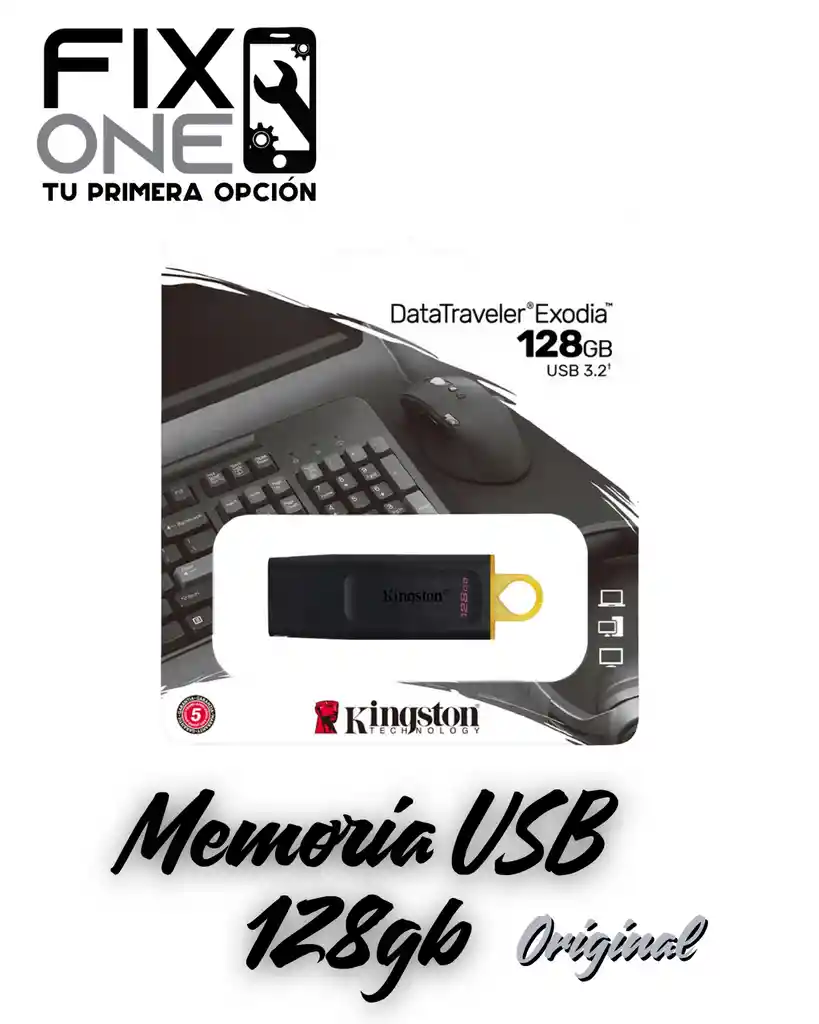 Memoria Usb Kingston 128gb