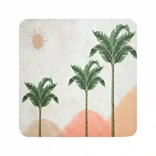 Portavasos Expressions Set 10x10cm 4 Und Mdf Mack
