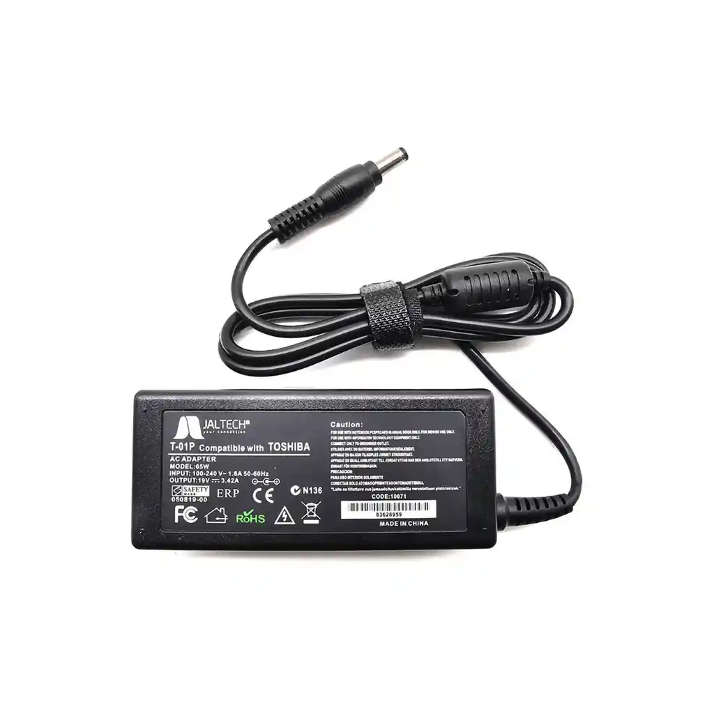 Cargador Toshiba 19v 3.42 Generico