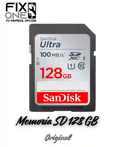 Tarjeta De Memoria Sandisk Sd 128gb
