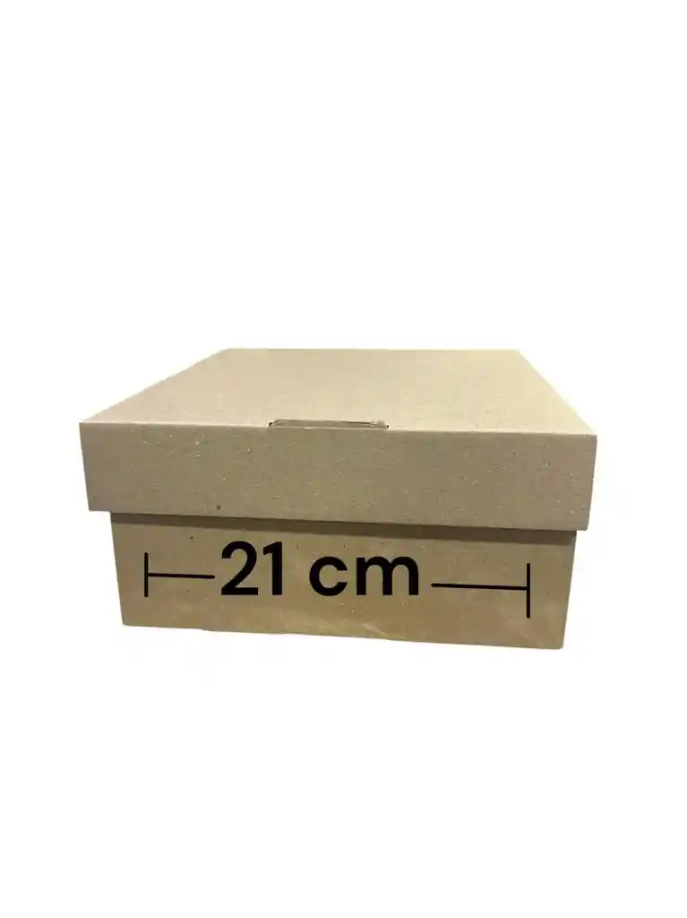 Caja Tapa Base 21x21x10cm Micro Corrugado