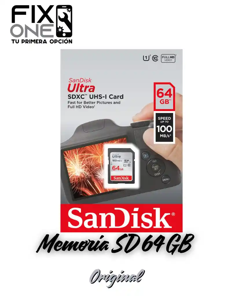 Memoria Sd De 64gb Sandisk Original