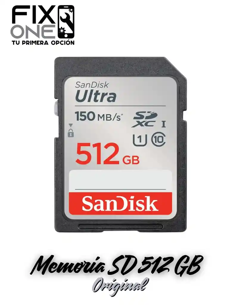 Tarjeta De Memoria Sd 512gb