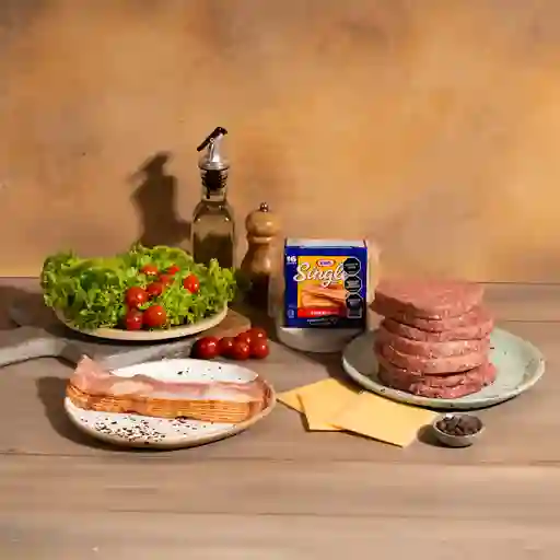 Essential Burger Kit X 8
