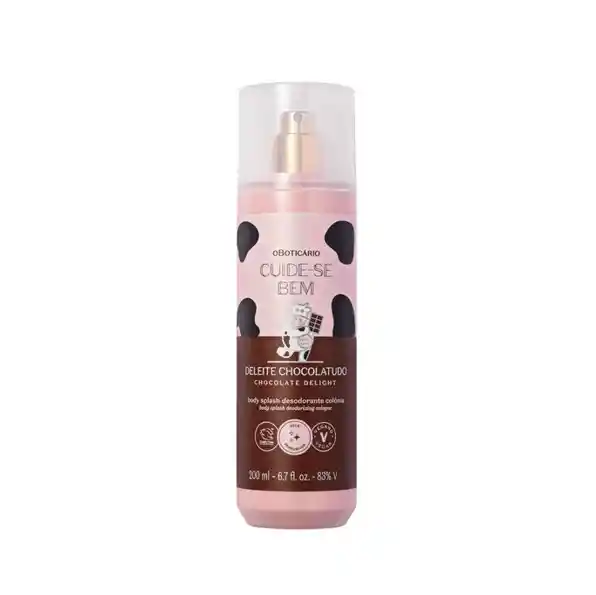 Body Splash Corporal Deleite Chocolatudo 200ml Exp Cbem