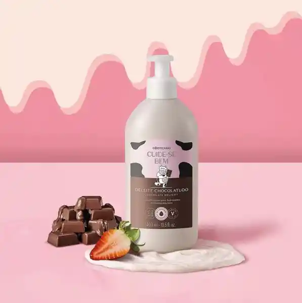 Loción Hidratante Corporal Deleite Chocolatudo 400ml Cbem