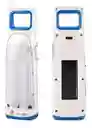 Lámpara Led Recargable Qj-9802 Con Carga Solar Y Por Corriente – Portátil Y Eficiente