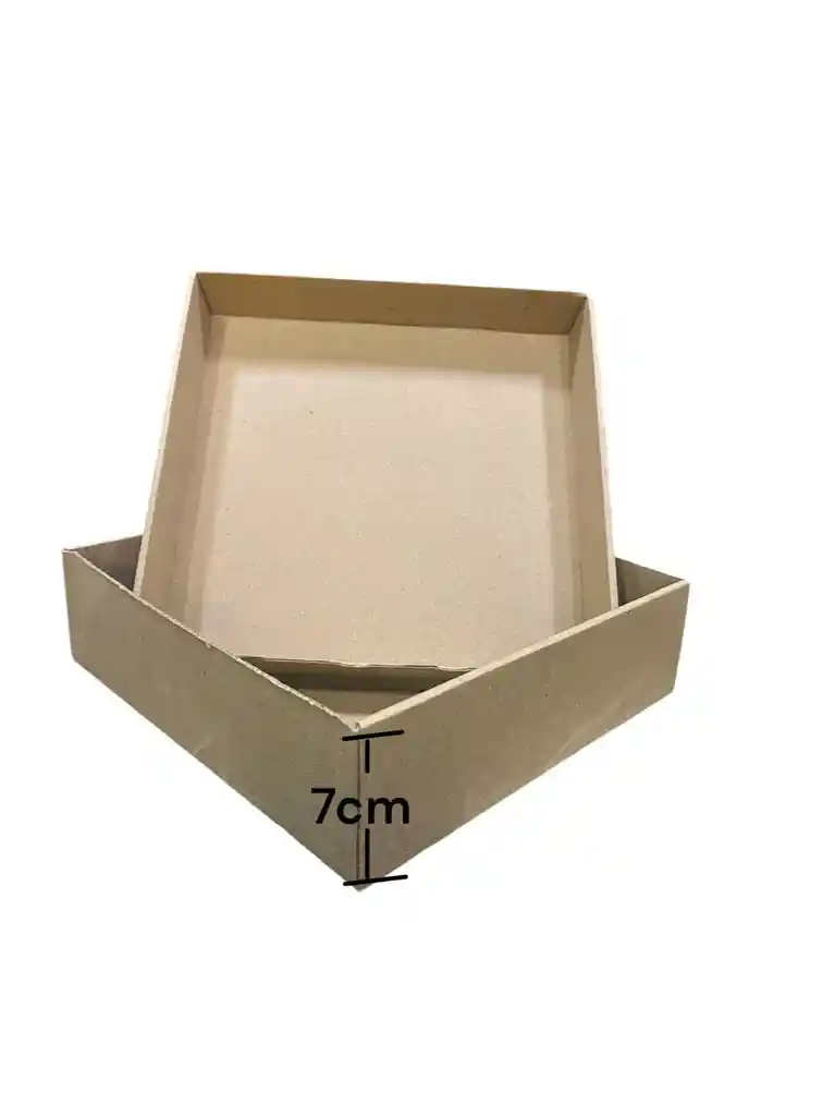 Caja Micro Corrugado Tapa Base 25x25x7