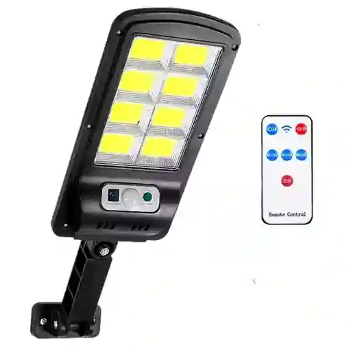 Reflector Solar Led Jx-616e-panel Solar Y Sensor De Movimiento Para Fachadas