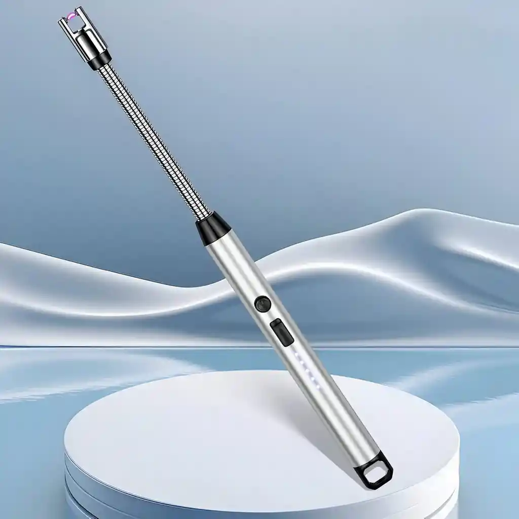 Encendedor Eléctrico Recargable Con Cuello Flexible Y Arco